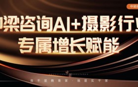 中梁咨询AI+摄影行业专属增长赋能课程圆满收官 科技赋能行业智慧引领未来