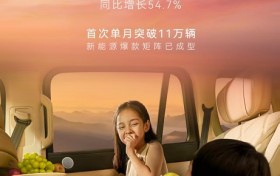 新能源爆款矩阵成型 前十月同比增长73.1%